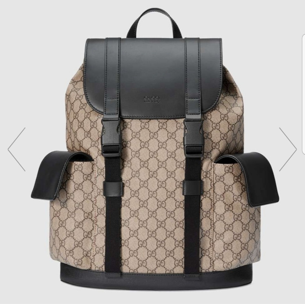 Authentic Rare Gucci GG Supreme Backpack BNWT